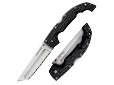 Нож Cold Steel XL Voyager Tanto Serrated Edge 29AXTS сталь AUS10A, рукоять Griv-Ex