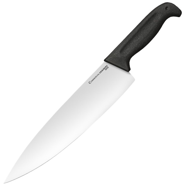 Кухонный нож Cold Steel Chef's Knife 10" (Commercial Series) 20VCBZ сталь 1.4116, рукоять Kray-Ex
