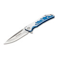 Нож Magnum Blue Grotto 01RY315 сталь 440A рукоять stainless steel