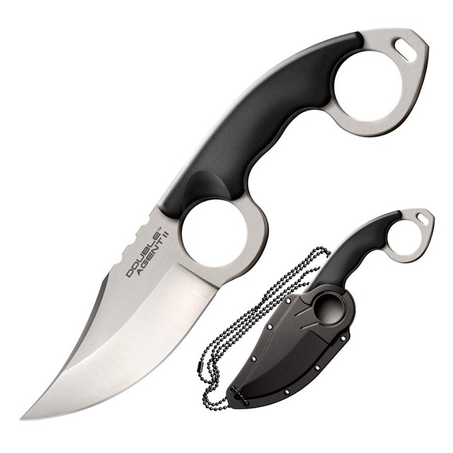 Нож Cold Steel Double Agent II 39FN сталь AUS 8A рукоять Griv-Ex