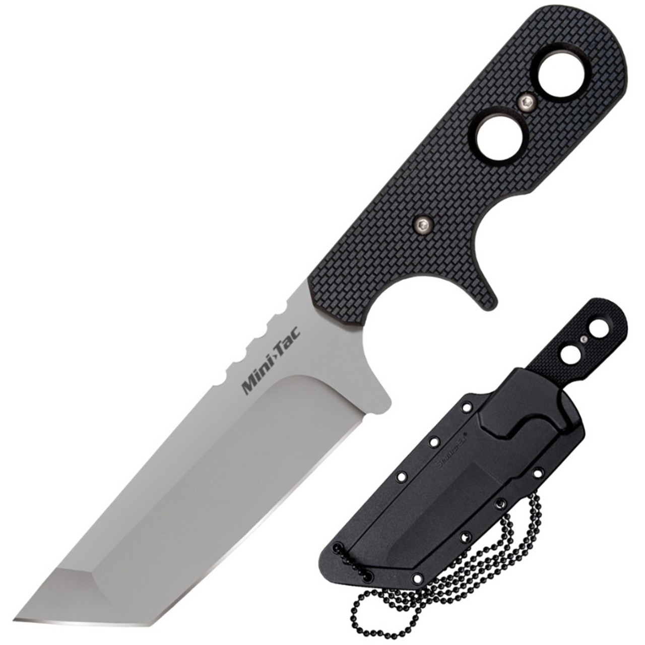 Нож Cold Steel Mini Tac Tanto 49HTF сталь AUS 8A рукоять Griv-Ex