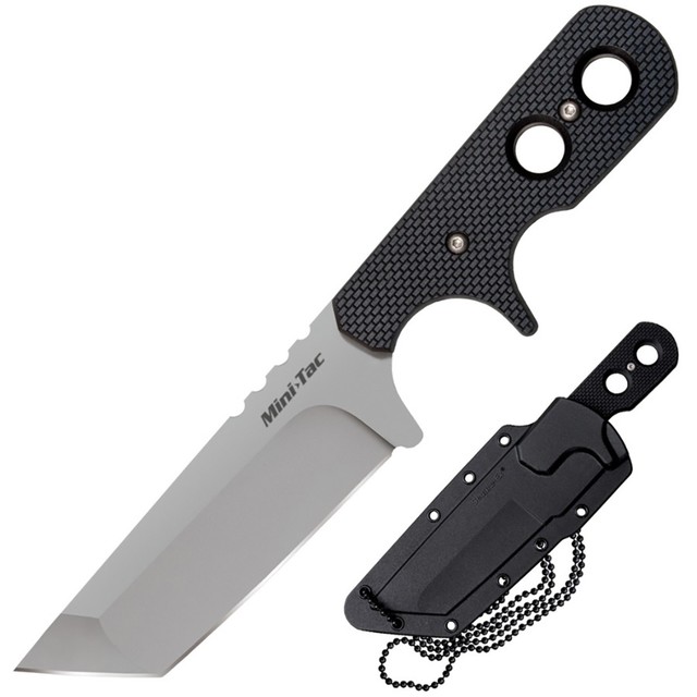 Нож Cold Steel Mini Tac Tanto 49HTF сталь AUS 8A рукоять Griv-Ex