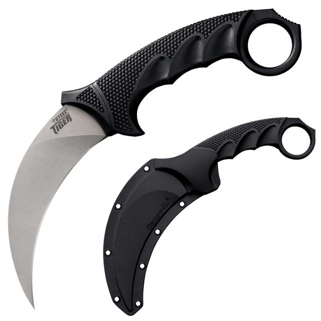 Керамбит Cold Steel Steel Tiger SW 49KST сталь AUS 8A рукоять Kray-Ex