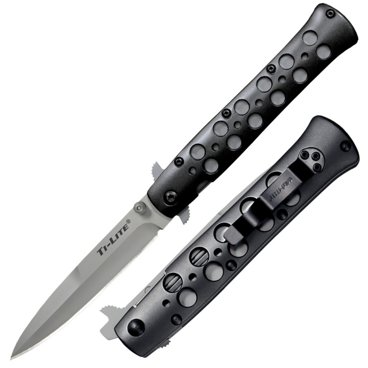 Нож Cold Steel Ti-Lite 4" Aluminum Handle 26B4 сталь S35VN рукоять 7075 Aluminum
