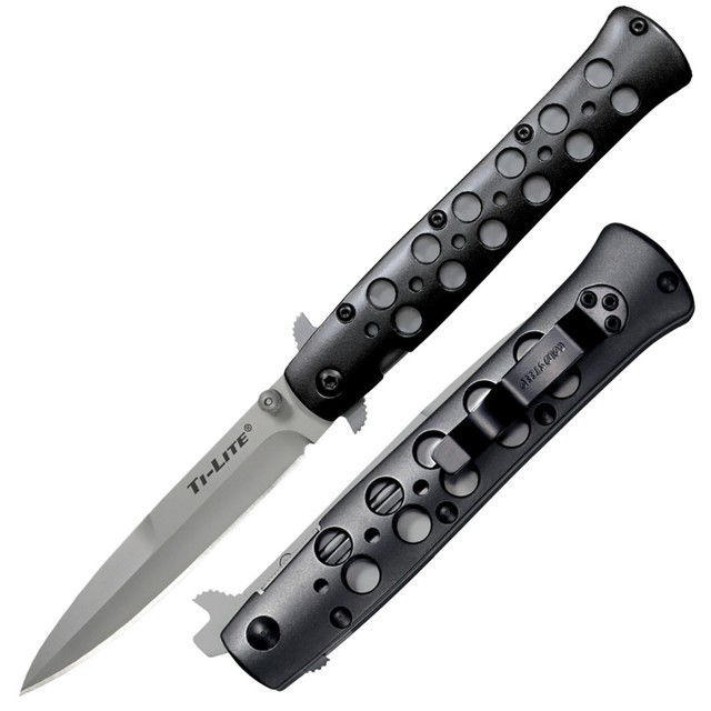 Нож Cold Steel Ti-Lite 4" Aluminum Handle 26B4 сталь CPM S35VN, рукоять Aluminum 7075
