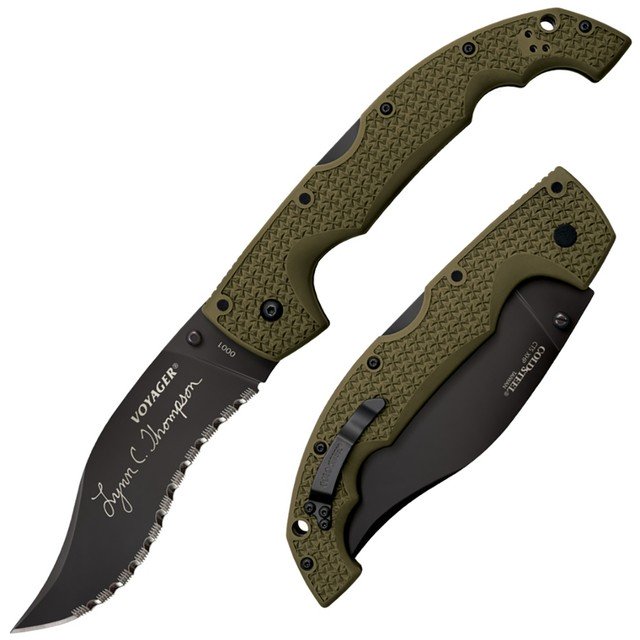 Нож Cold Steel Thompson Voyager Vaquero 29UXV сталь XHP рукоять Griv-Ex