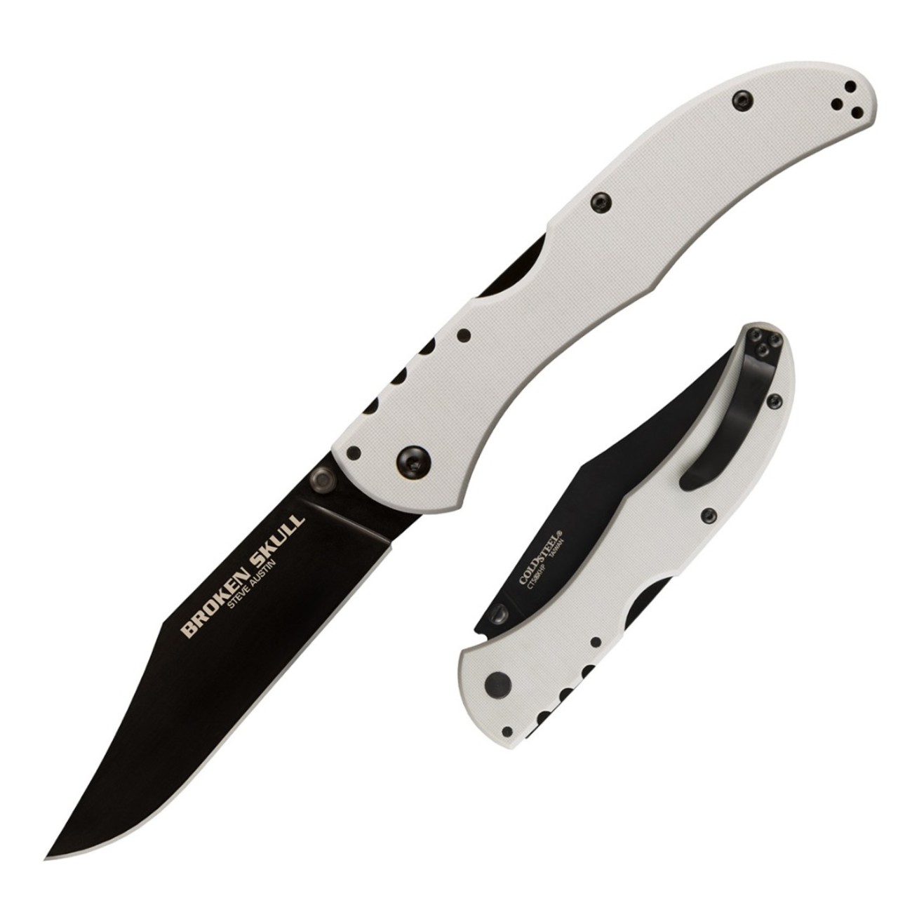 Нож Cold Steel Broken Skull 5 Grey 54SBSL сталь CTS-XHP рукоять G10