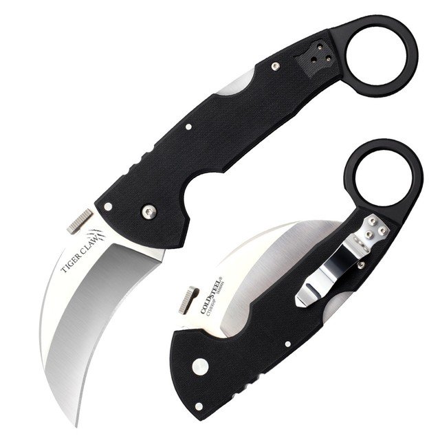 Нож Cold Steel Tiger Claw 22KF сталь CTS-XHP рукоять G10