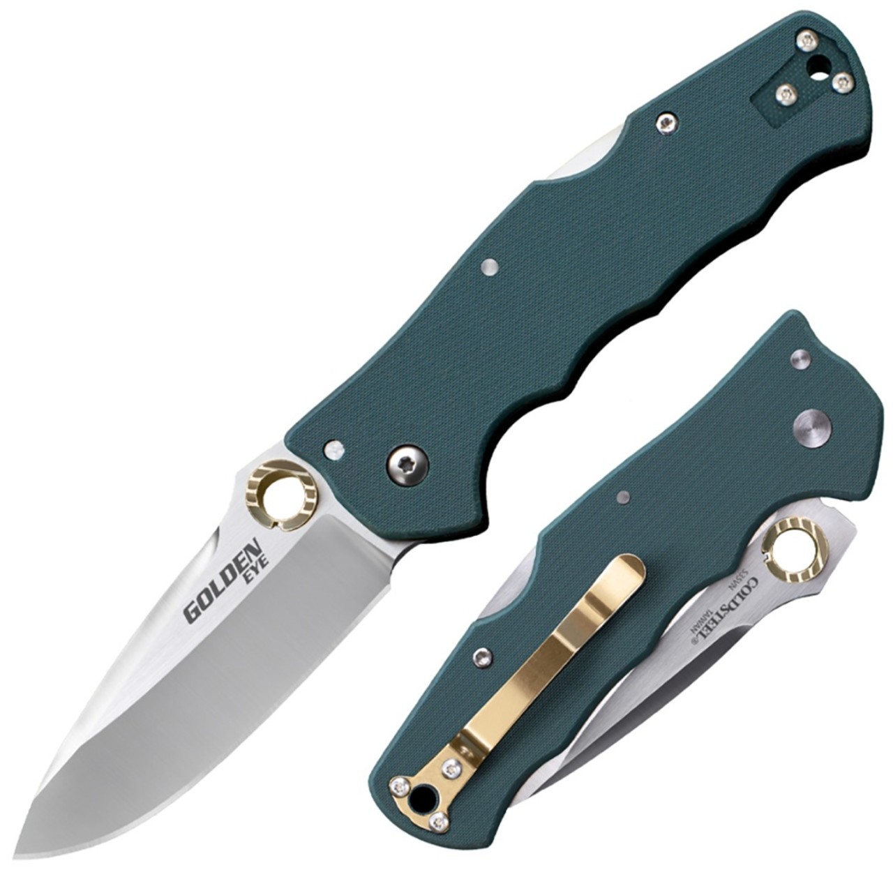 Нож Cold Steel Golden Eye Spear Point 62QFGS сталь S35VN рукоять G10