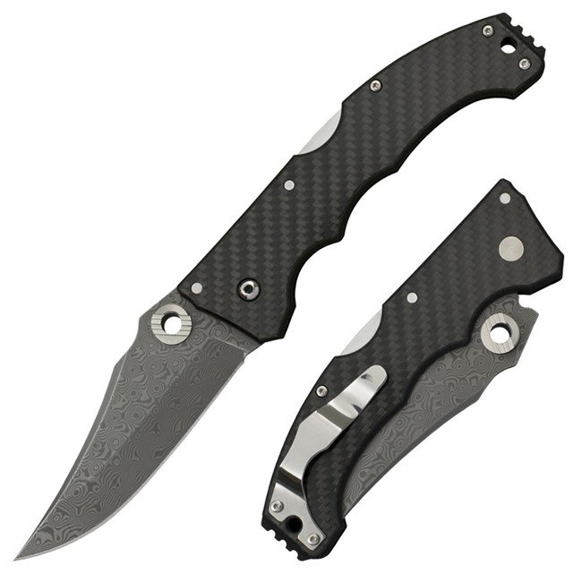 Нож Cold Steel Night Force 63NF Damascus steel рукоять Carbon