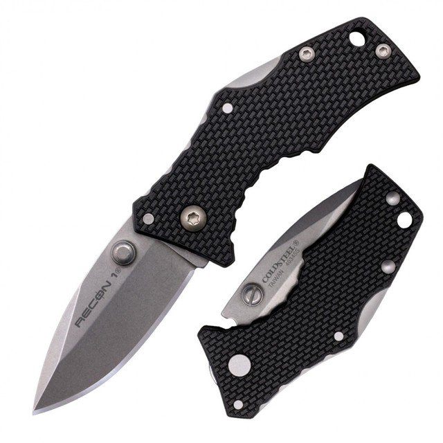 Нож Cold Steel Micro Recon 1 Spear Point 27DS сталь 4034SS рукоять Griv-Ex