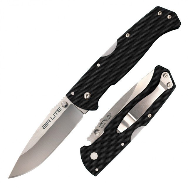 Нож Cold Steel Air Lite Drop Point 26WD сталь AUS 10A, рукоять G10 black