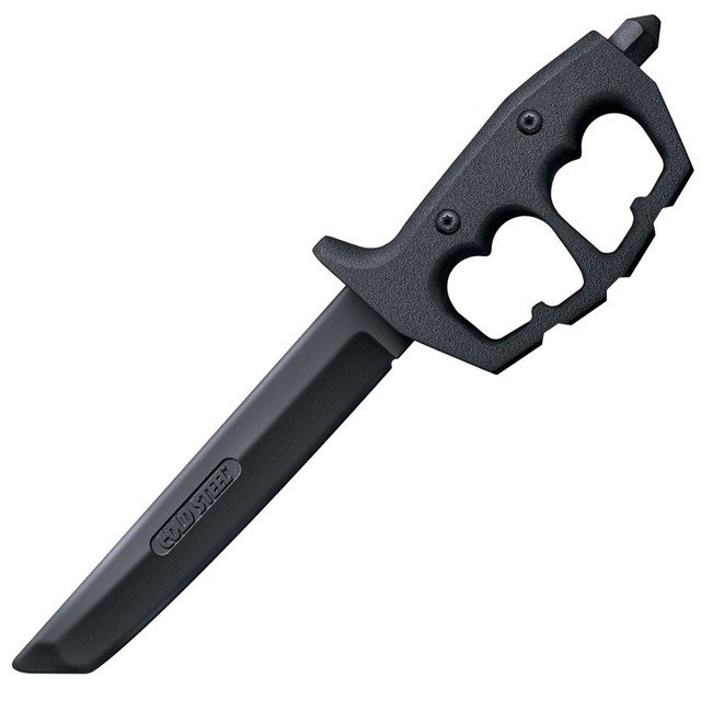 Тренировочный нож Cold Steel Trench Knife Tanto 92R80NT материал Santoprene
