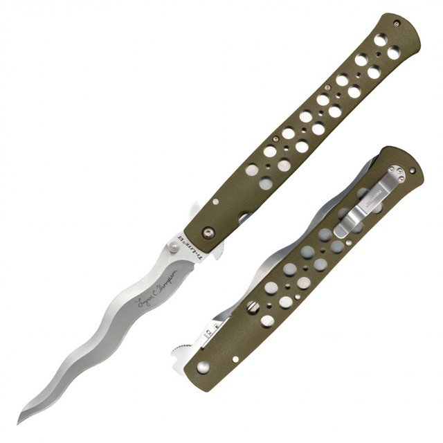 Нож Cold Steel Ti-Lite Kris 6" Lynn Thompson 26SY6 сталь 440C рукоять Zy-Ex