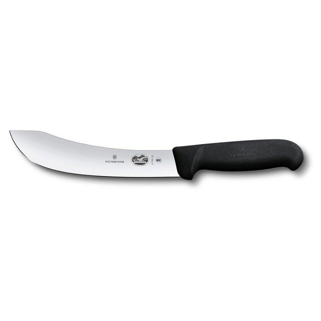 Нож мясника Victorinox Fibrox 18 см 5.7703.18 сталь X50CrMoV15 рукоять TRE