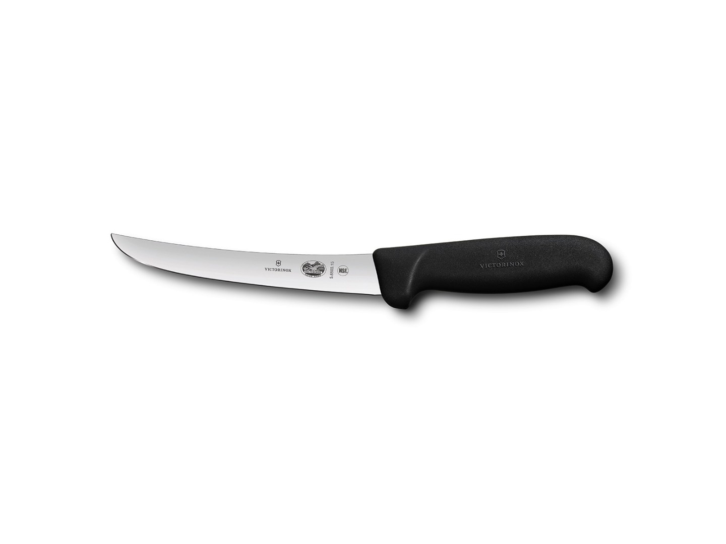 Нож мясника Victorinox Fibrox 15 см 5.6503.15 сталь X50CrMoV15 рукоять TRE