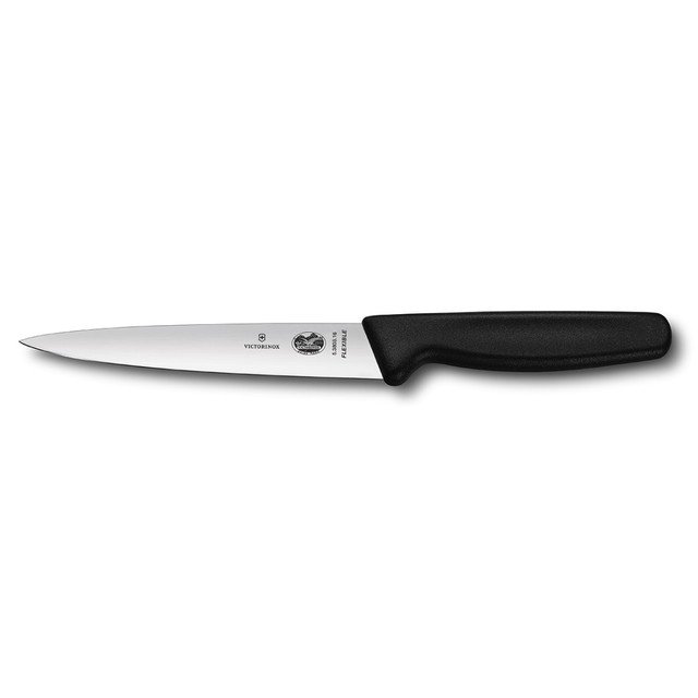 Нож филейный Victorinox Fibrox 16 см 5.3803.16 сталь X50CrMoV15 рукоять Fibrox