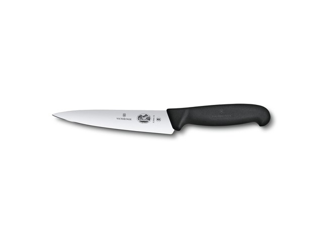 Нож разделочный Victorinox Fibrox 15 см 5.2003.15 сталь X50CrMoV15 рукоять TRE