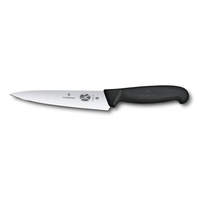 Нож разделочный Victorinox Fibrox 15 см 5.2003.15 сталь X50CrMoV15 рукоять TRE