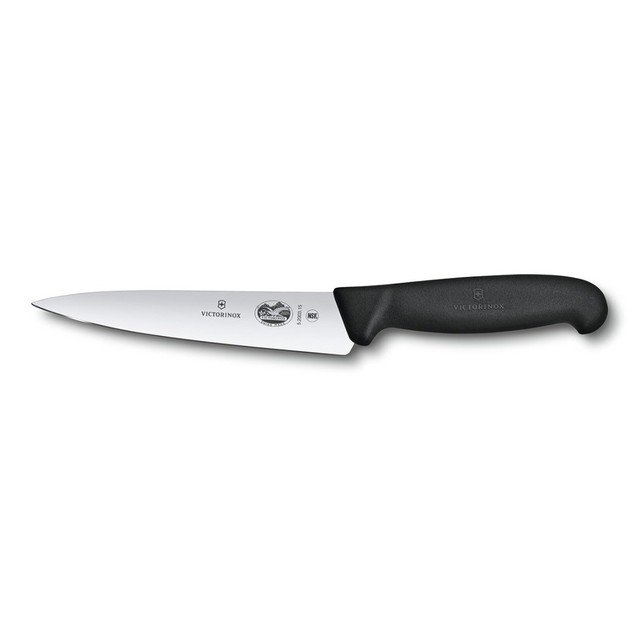 Нож разделочный Victorinox Fibrox 15 см 5.2003.15 сталь X50CrMoV15 рукоять TRE