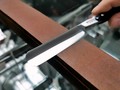 Доска с кожей для правки ножей и опасных бритв NM-T1