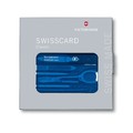 Швейцарская карточка Victorinox SwissCard Classic 0.7122.T2 blue (10 функций) Швейцарская карточка Victorinox SwissCard Classic 0.7122.T2 blue (10 функций)