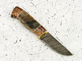 Нож "Таёжный-2" дамасская сталь, кап клёна, карельская береза (Федотов А. В.) 024Д108