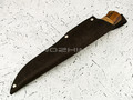 Нож "Олень-2" дамасская сталь, орех, береста (Федотов А. В.) 016Д66