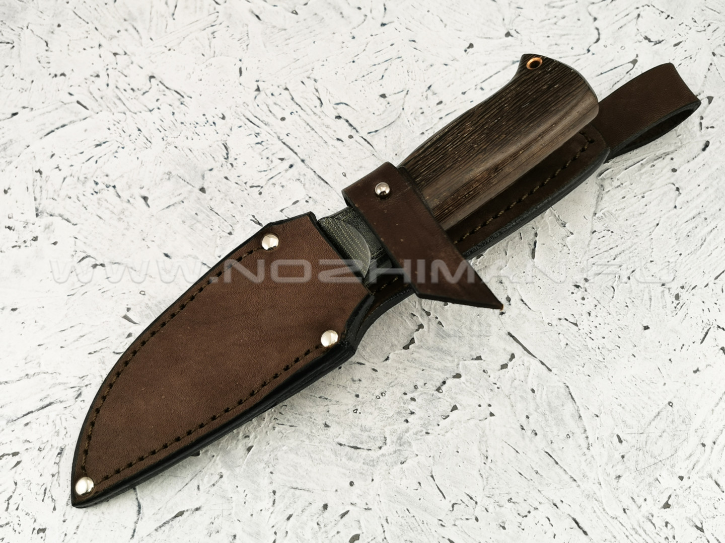 Нож "Таёжный-2" дамасская сталь, венге (Федотов А. В.) 024Д121