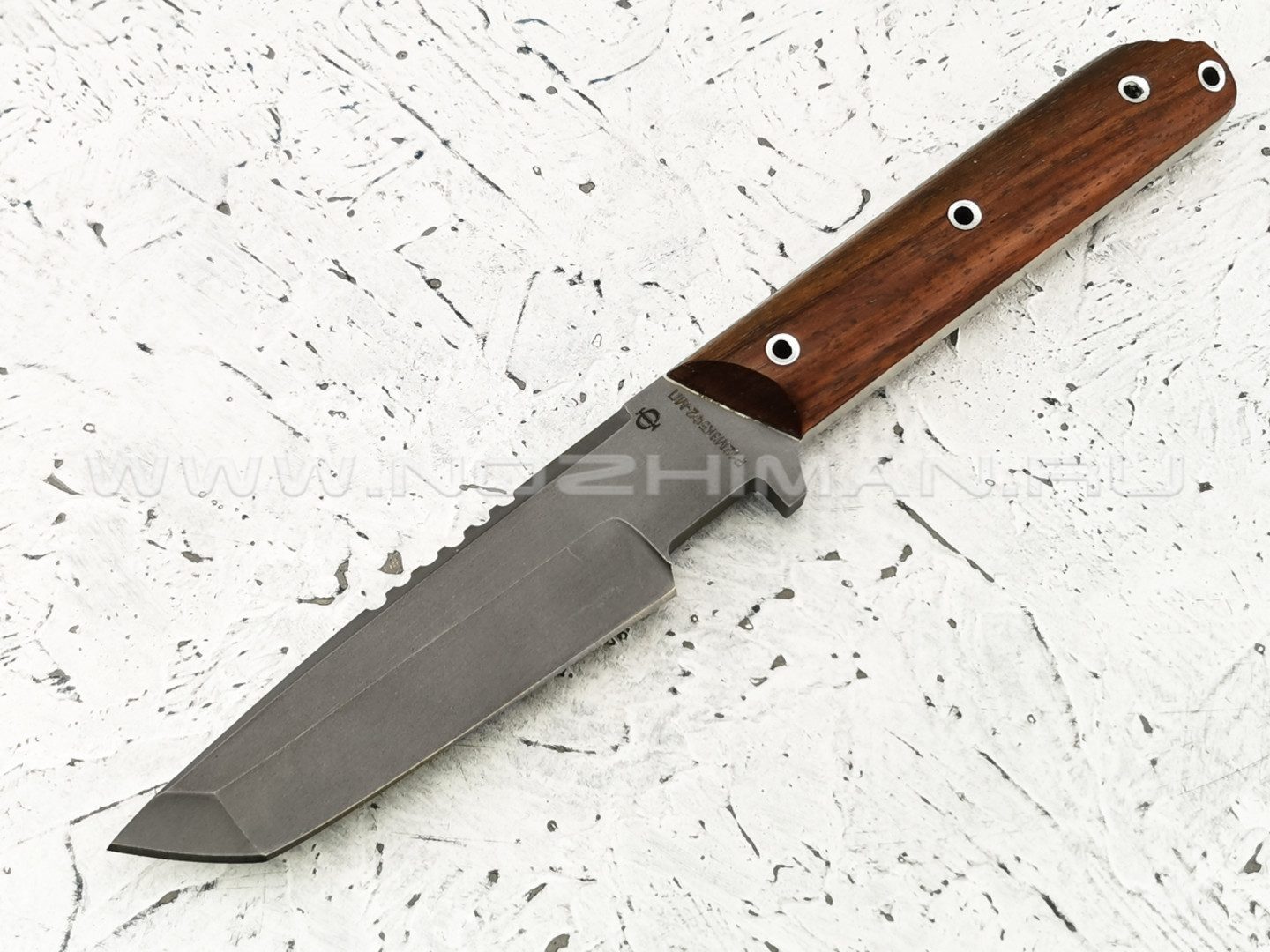 Нож "Японский" сталь Р12М3К5Ф2-МП, рукоять падук (Федотов А. В.)