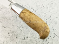 Нож "Финн-Ф" сталь D3, рукоять карельская береза (Федотов А. В.) 113ДЭ01
