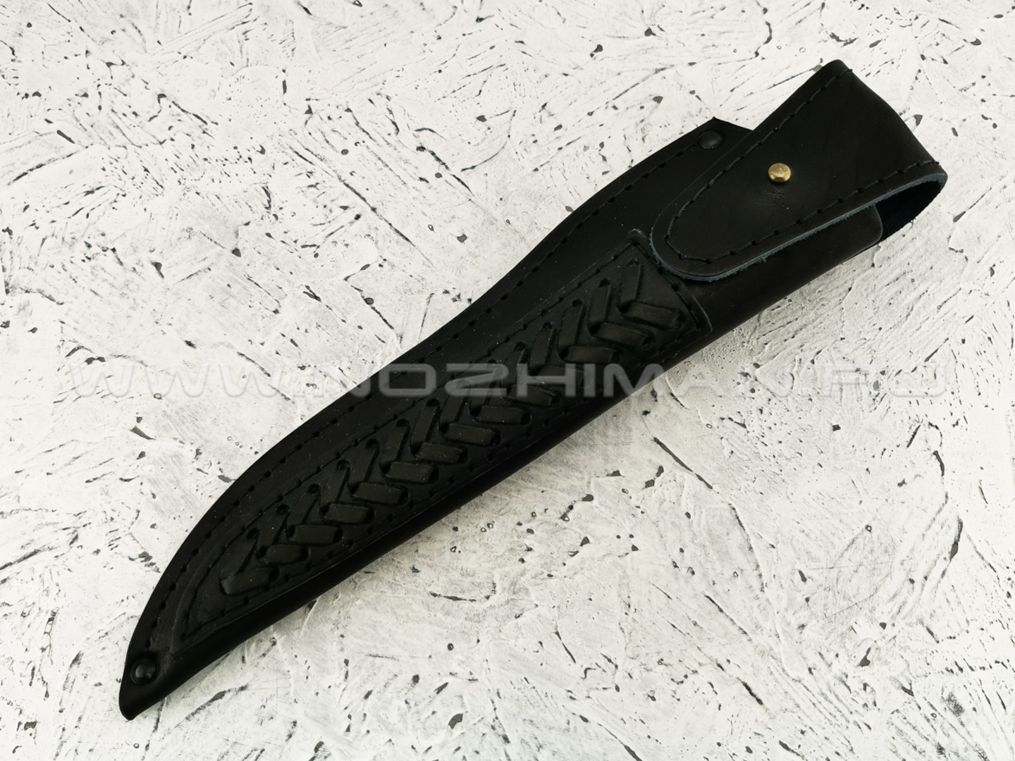 Нож "Клык" дамасская сталь, рукоять граб (Федотов А. В.) 011Д325