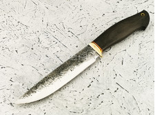 Нож "Ворсма" сталь 9ХС, рукоять мореный дуб (Наследие)