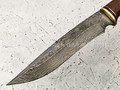 Нож "Пустынный орел" дамасская сталь, рукоять бубинга (Тов. Завьялова)