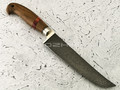 Нож "Пчак-Б" булатная сталь, рукоять орех (Тов. Завьялова)