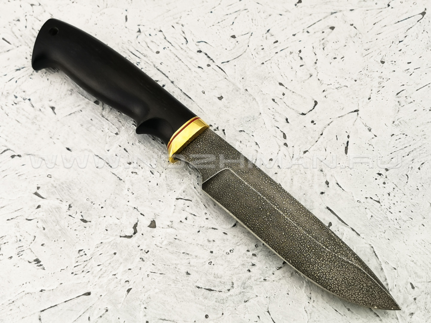 Нож "Лось" сталь ХВ5, рукоять граб (Тов. Завьялова)