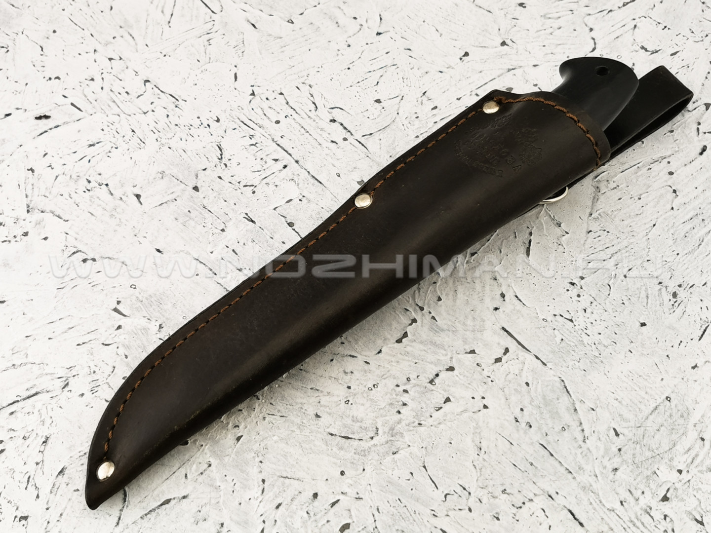 Нож "Лось" сталь ХВ5, рукоять граб (Тов. Завьялова)