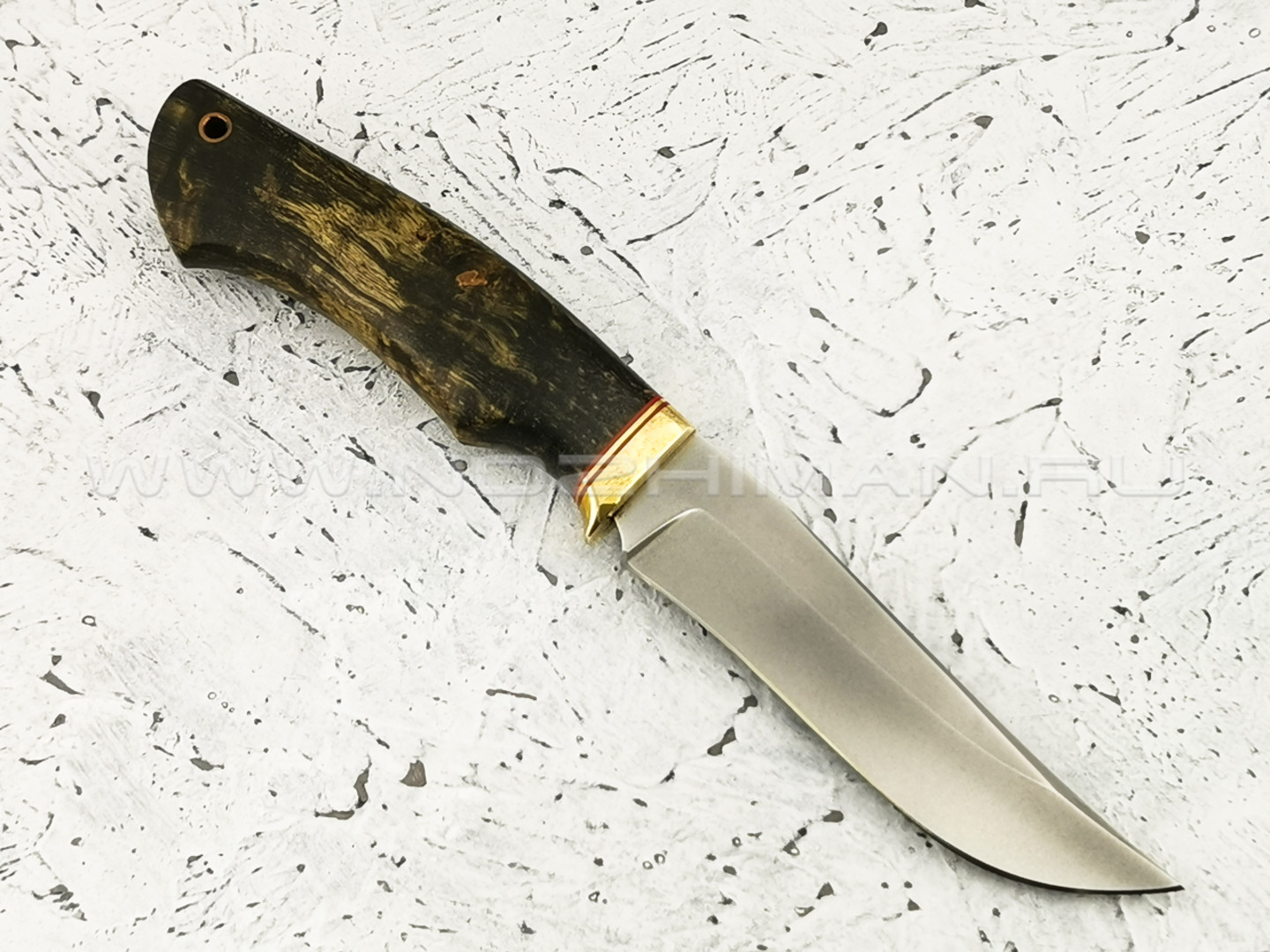 Нож "Судак" сталь K340, рукоять карельская береза (Тов. Завьялова)