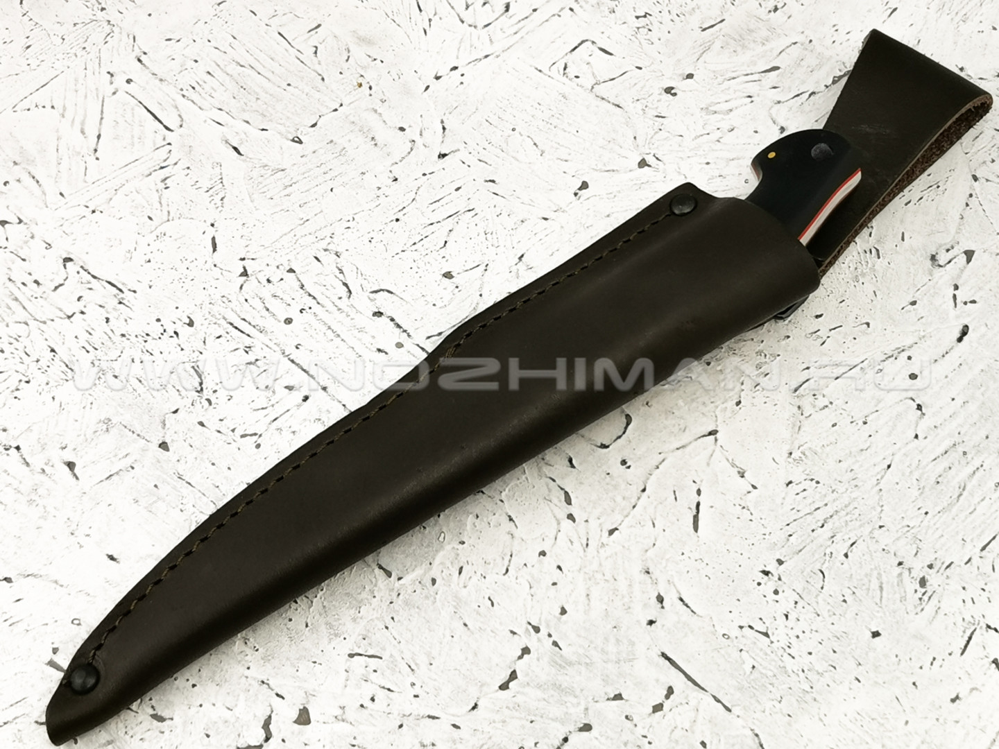 Нож "Наваха" сталь S500, рукоять G10 black (Тов. Завьялова)