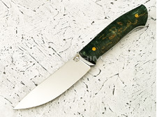 Нож "Крейсер" сталь Vanadis 10, рукоять стаб. карельская береза