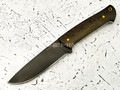 Нож "Бригадир" булатная сталь, рукоять микарта (Тов. Завьялова)