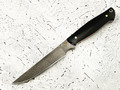 Нож "Крокер" булатная сталь, рукоять G10 black (Тов. Завьялова)