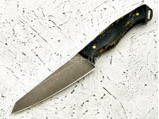 Нож "Додичи" булатная сталь, рукоять карельская береза (Тов. Завьялова)