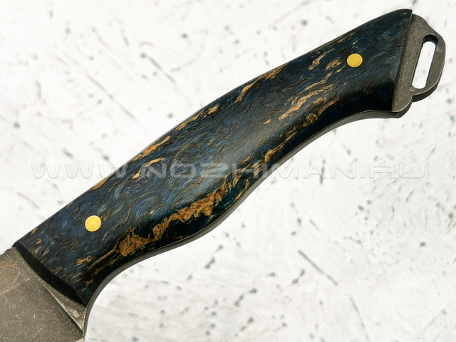 Нож "Додичи" булатная сталь, рукоять карельская береза (Тов. Завьялова)