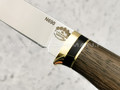 Нож "Осётр" сталь N690, рукоять морёный дуб (Тов. Завьялова)