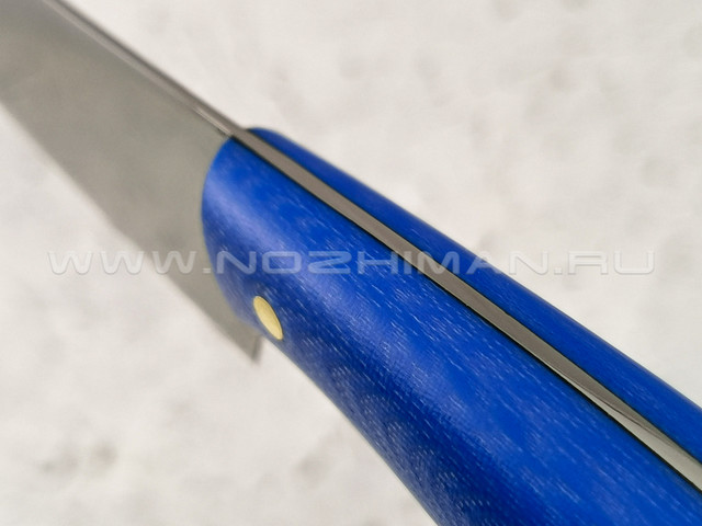 Нож "Филейный-НМ" сталь N690, рукоять G10 blue (Наследие)