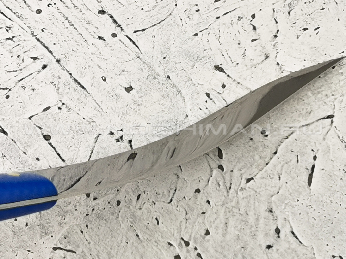 Нож "Филейный-НМ" сталь N690, рукоять G10 blue (Наследие)