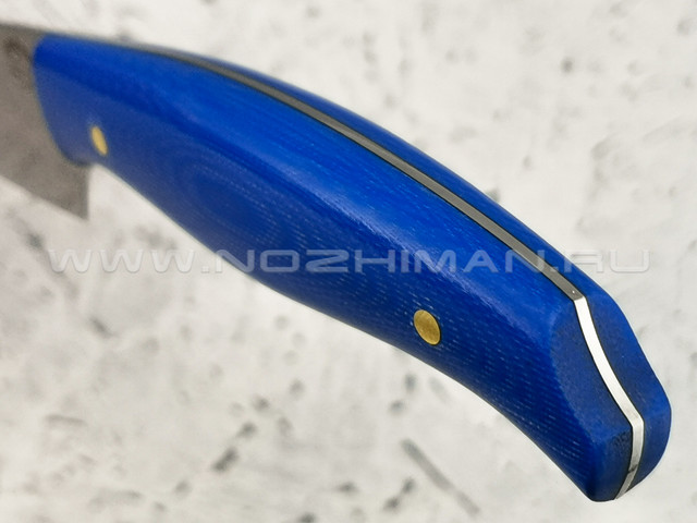 Нож "Филейный-БН" сталь N690, рукоять G10 blue (Тов. Завьялова)