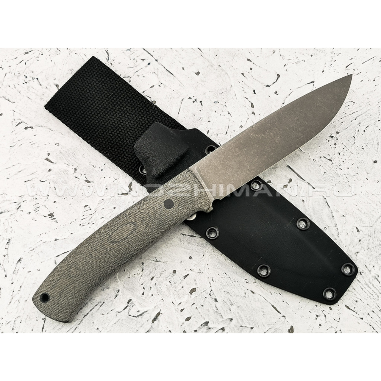 Апус нож Destruktor сталь K110, рукоять микарта