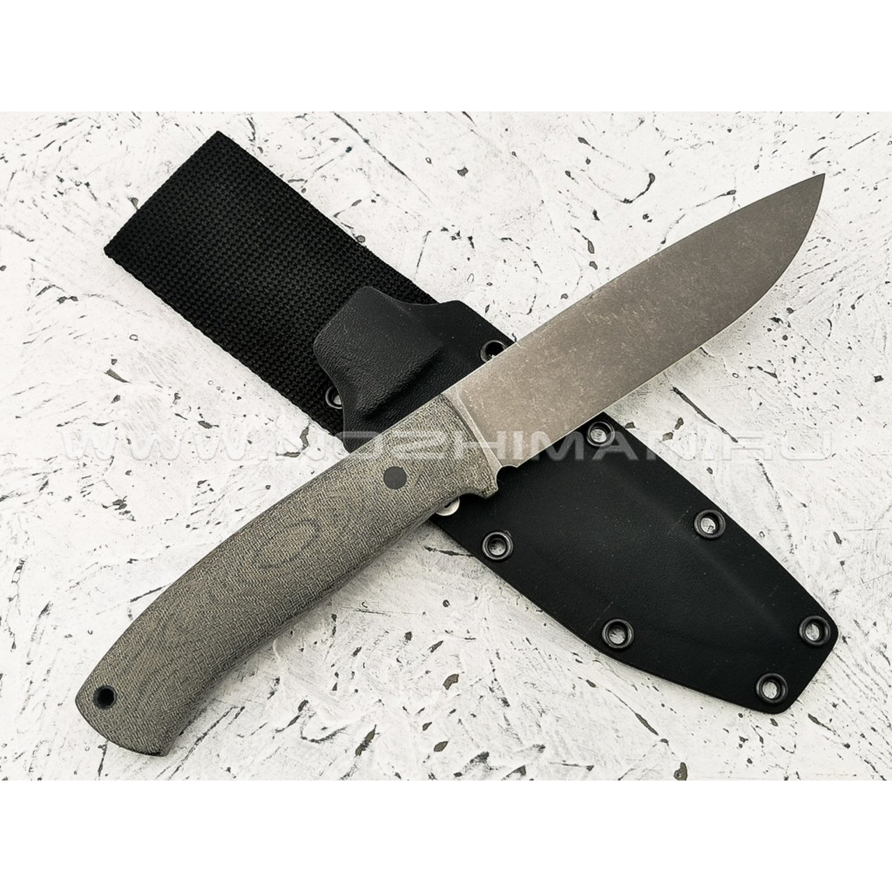 Апус нож Destruktor сталь K110, рукоять микарта